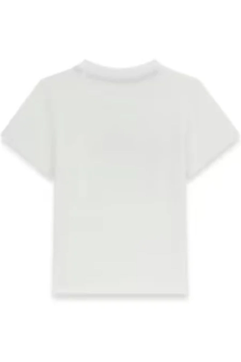 T-shirt da bambino con stampa maxi triangolo loggato sul davanti (6 e 7 anni) N6GI14K8HM4