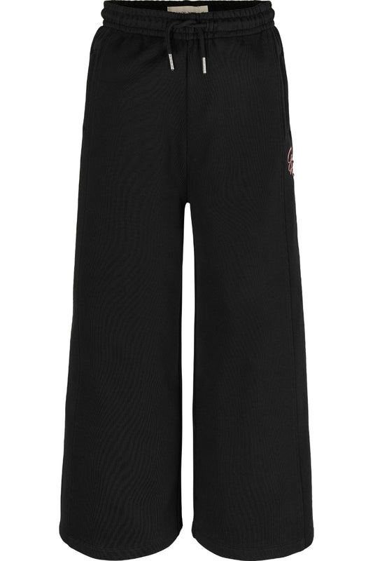 Pantaloni tuta da bambina e ragazza in puro cotone a gamba larga IG0IG03024BEH