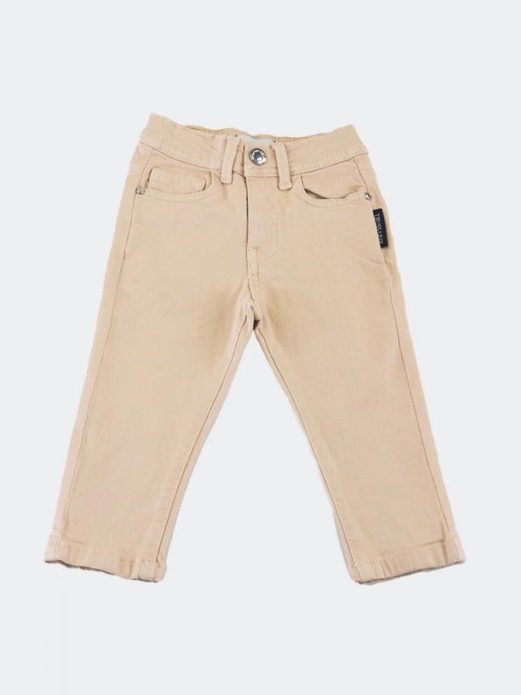 Pantaloni slim da neonato a cinque tasche