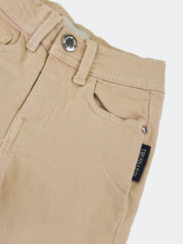 Pantaloni slim da neonato a cinque tasche