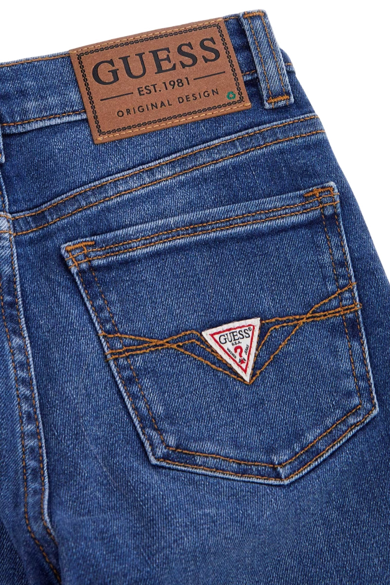 Jeans da ragazzo in misto cotone stretch modello skinny L2YA16D4GV0