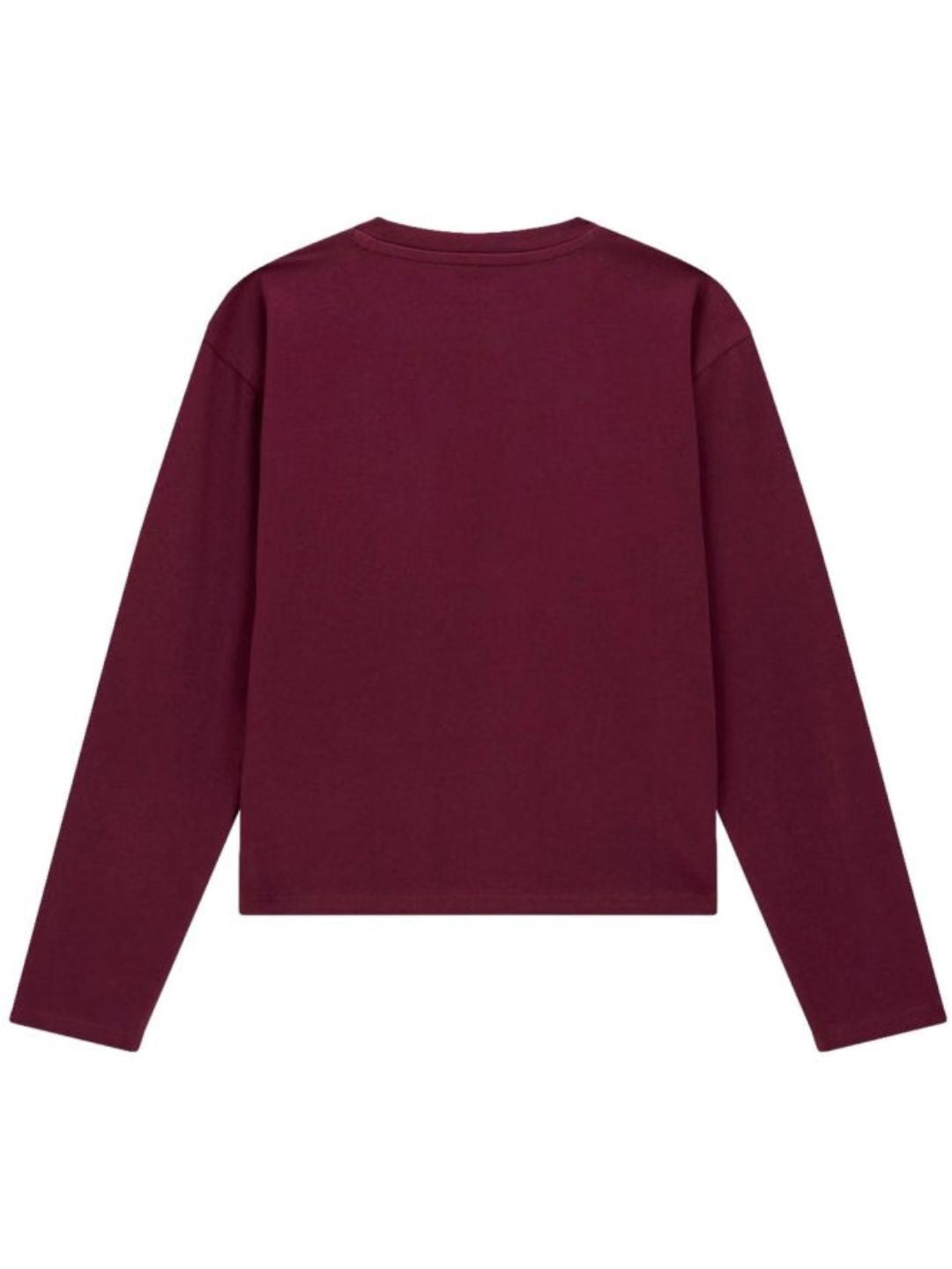 Maglia da ragazza con maxi triangolo loggato con paillettes J6YI07K3704