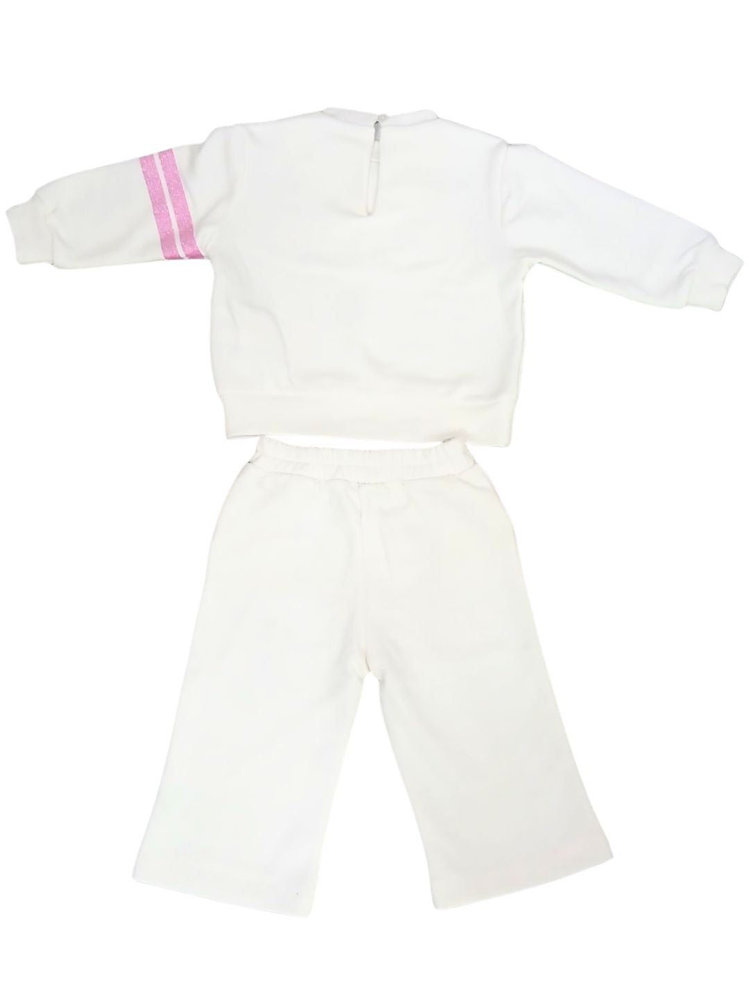 Tuta da neonata e bambina in cotone con logo GC0066/GC0063