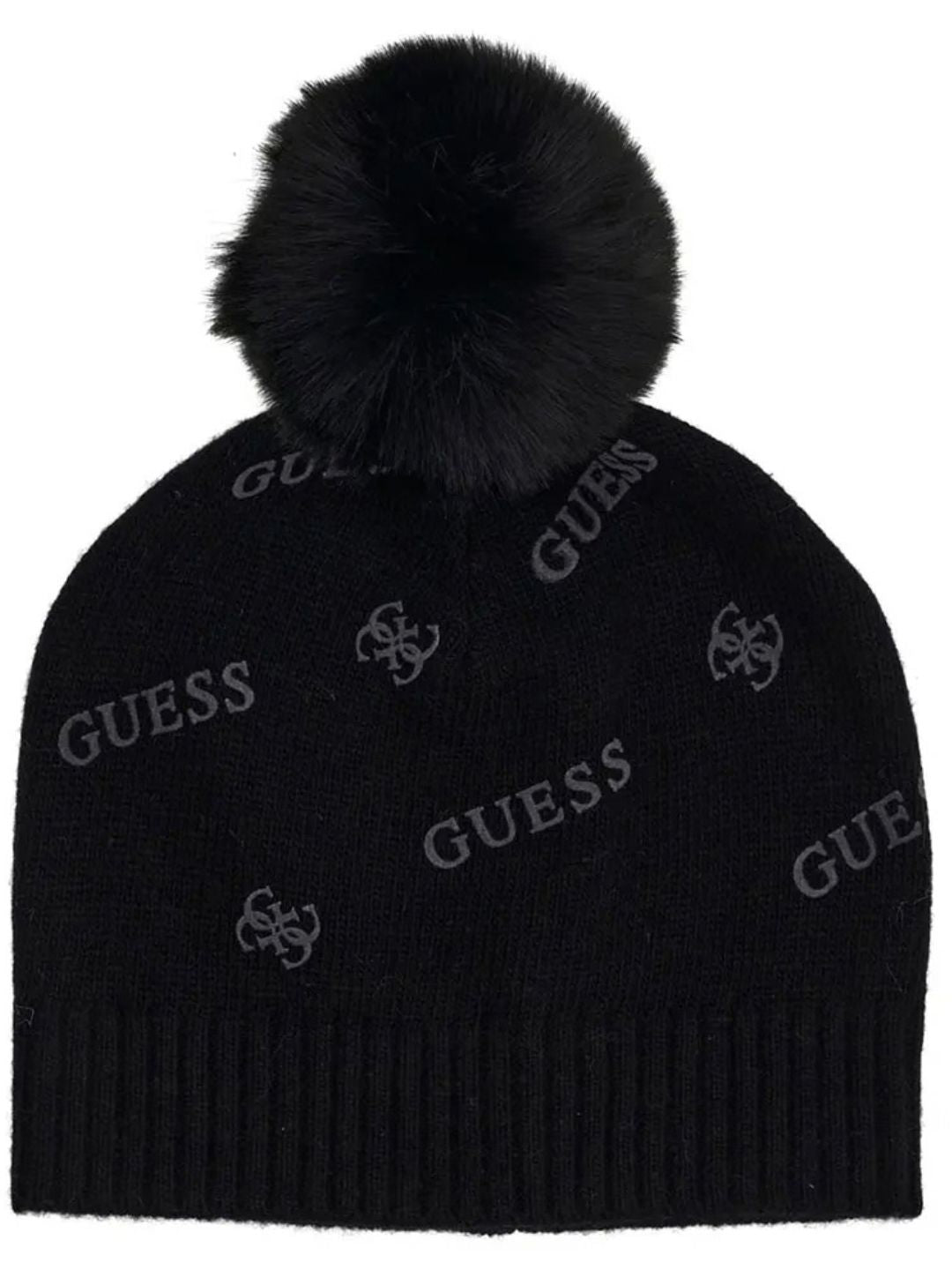 Cappello da ragazza in maglia con logo all over J6BZ44Z1553