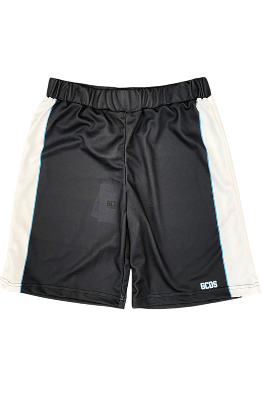 Bermuda da ragazzo in tessuto tecnico acetato sportivo C1BJQL707J338