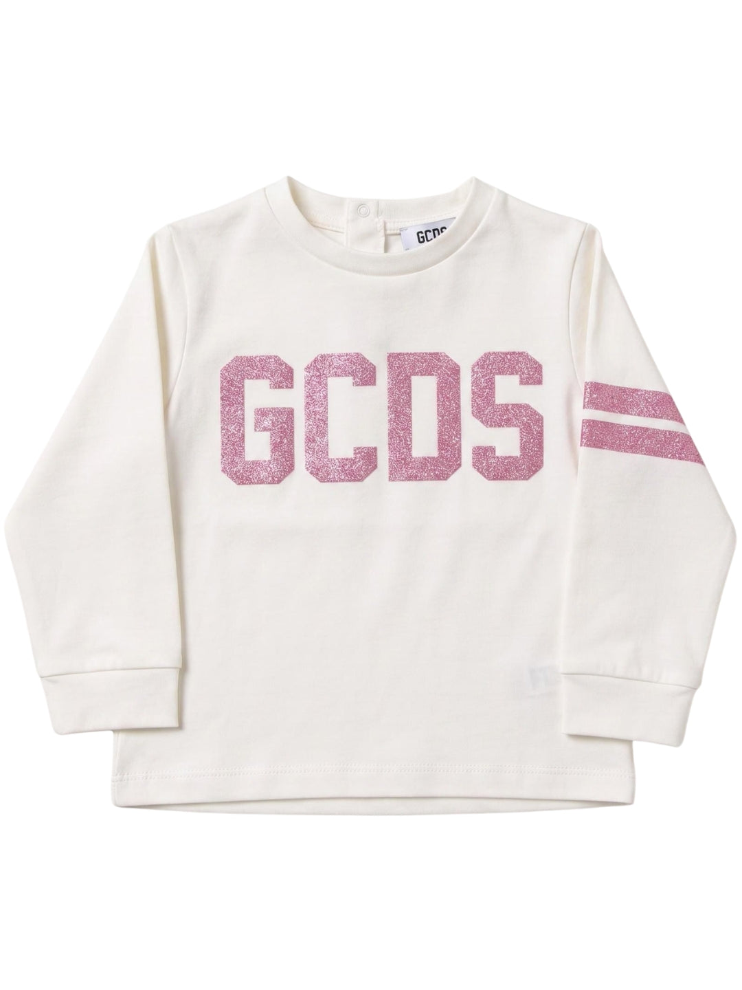 Maglia da neonata con dettagli a contrasto colore con glitter GC0065