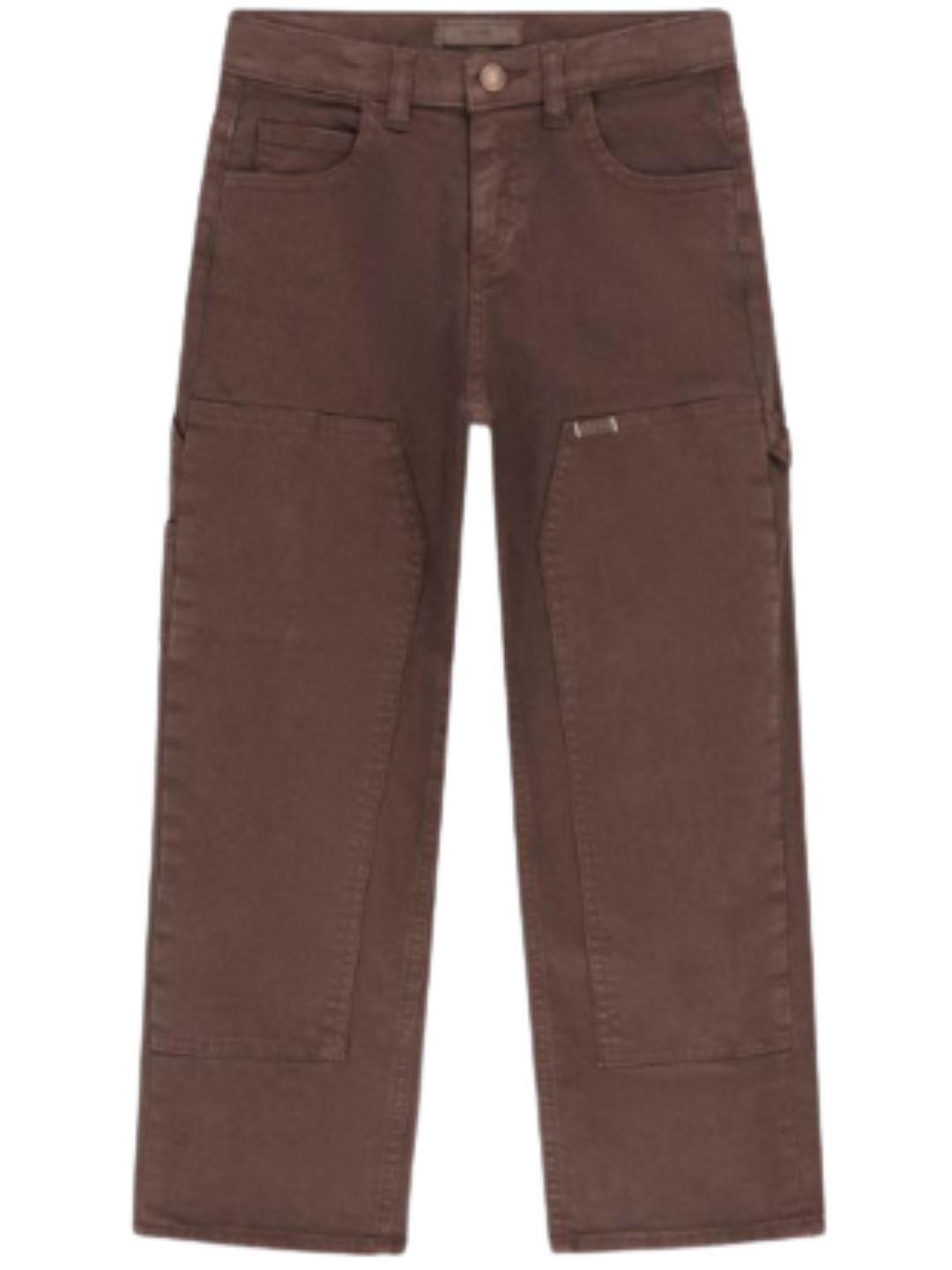 Pantaloni cargo da ragazzo in cotone con taglio dritto L6YB09W2734