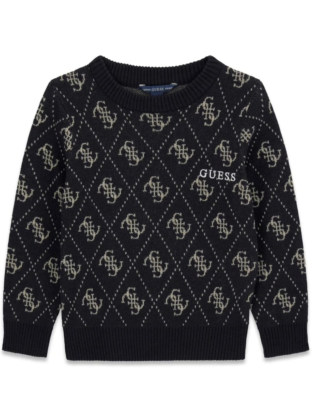 Maglione da neonato e bambino con logo 4G ricamato all over N6YR05Z0902