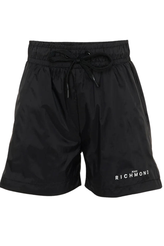 Costume da bagno da bambino e ragazzo modello boxer con logo lettering a contrasto RBP26024CO