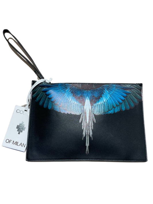 Pochette da ragazzo e ragazza con stampa motivo ali a contrasto colore COMAF261006