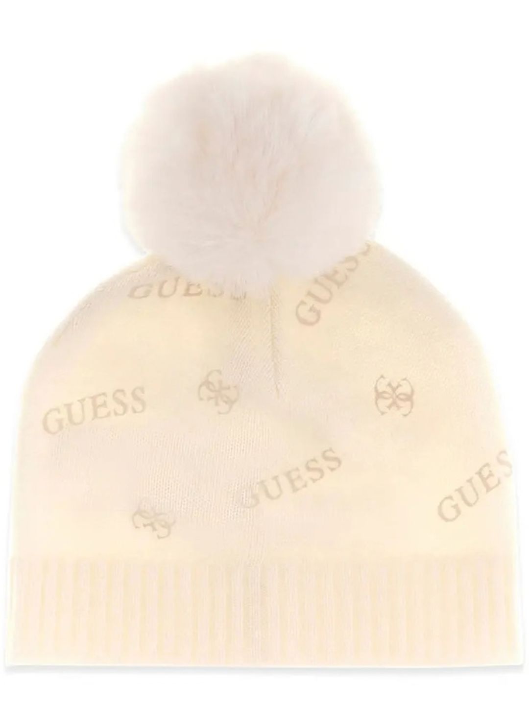 Cappello da ragazza in maglia con logo all over J6BZ44Z1553