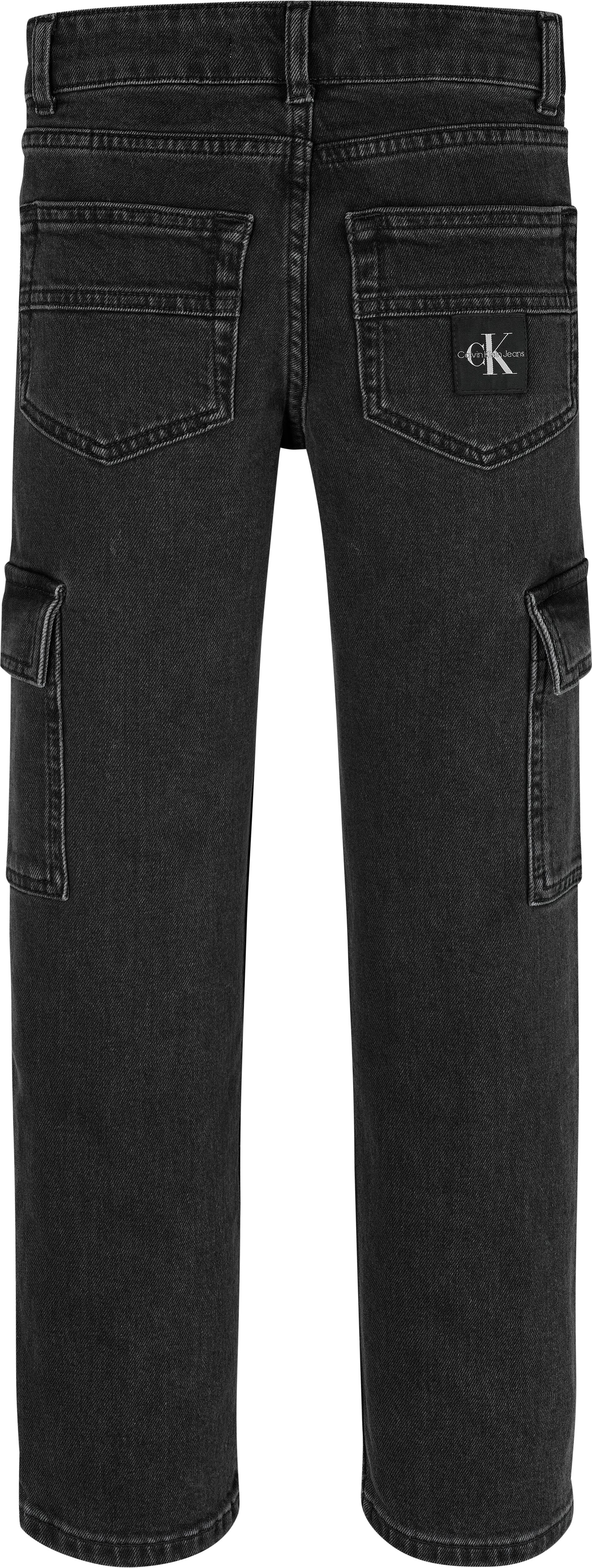 Jeans cargo da ragazzo con taglio largo