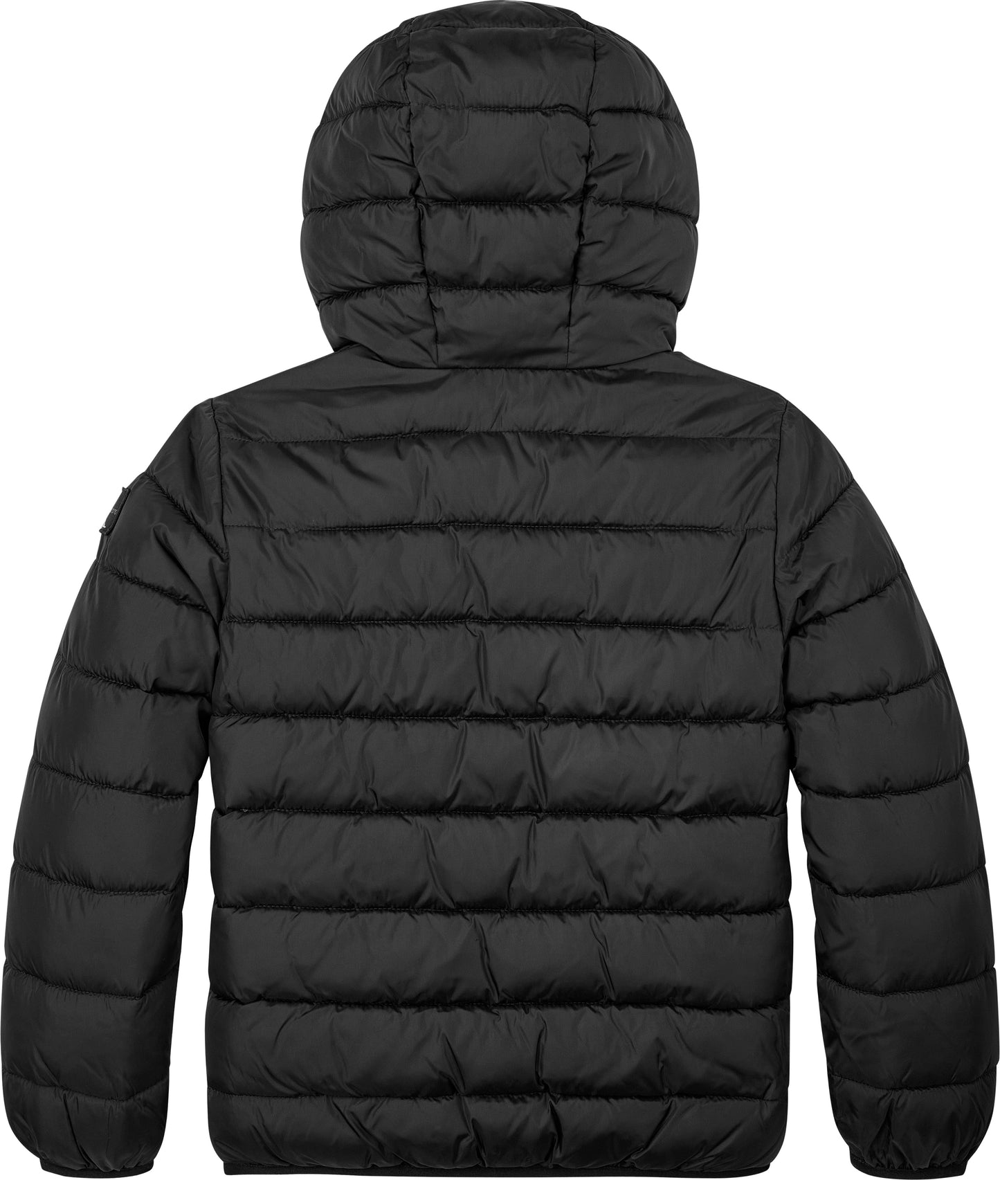 Giubbotto imbottito da bambino e ragazzo con logo monogram a sinistra