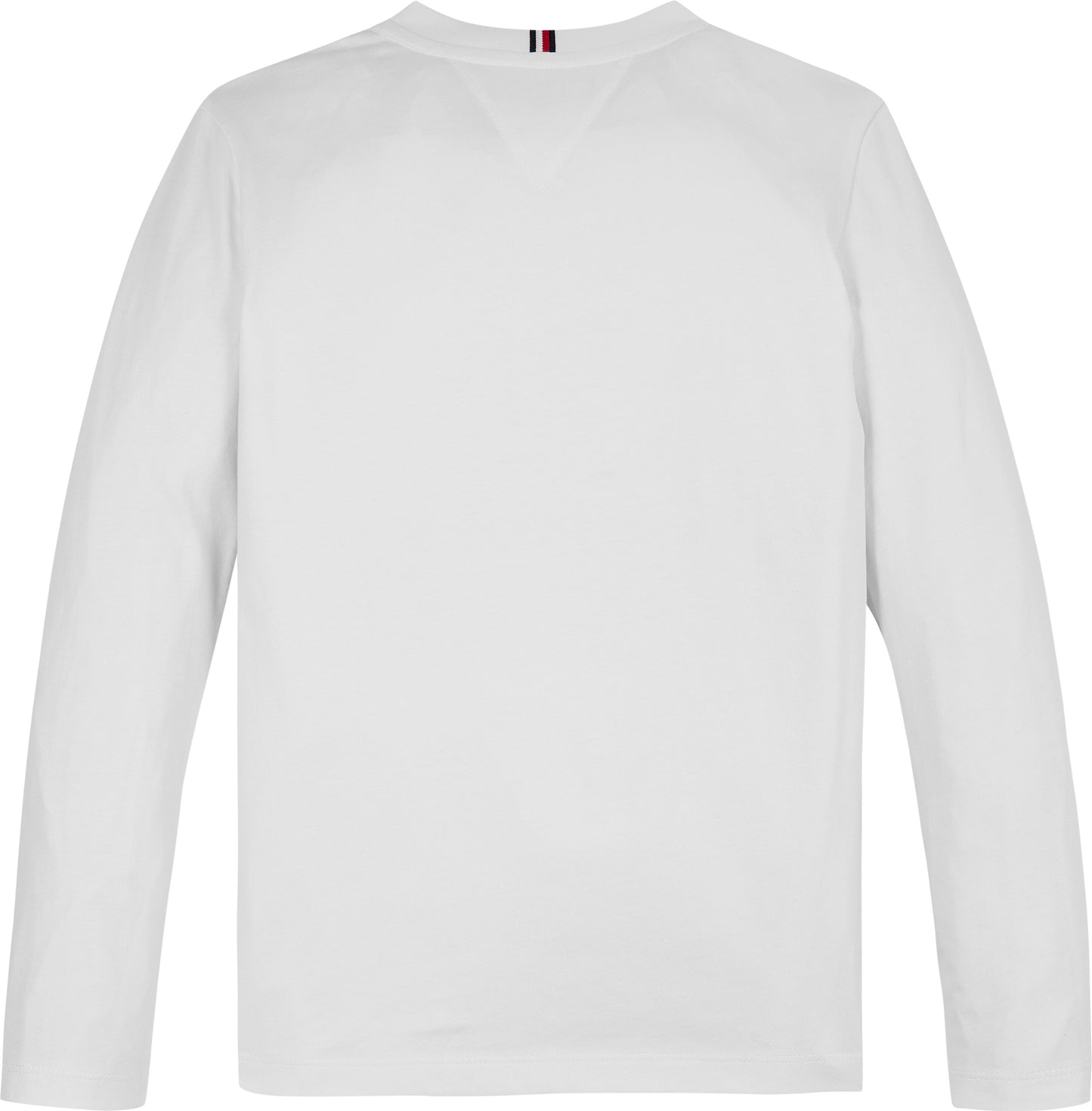 Maglia girocollo a maniche lunghe con maxi logo