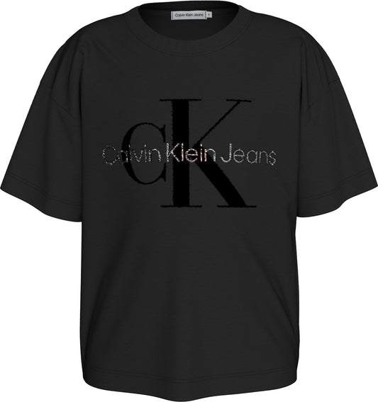 T-shirt girocollo da ragazzo a maniche corte