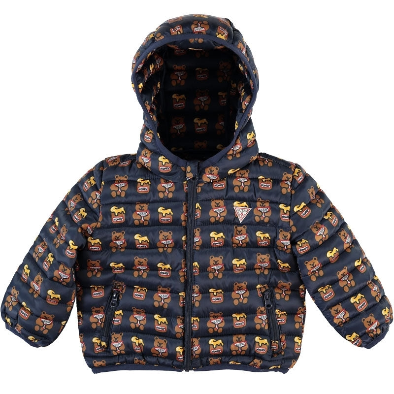 Giubbotto da neonato a fantasia orsi