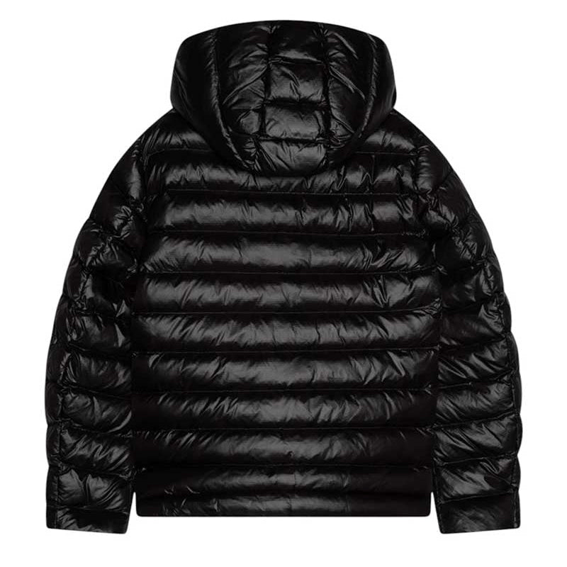 Giubbotto imbottito da bambino e ragazzo con cappuccio e zip integrale