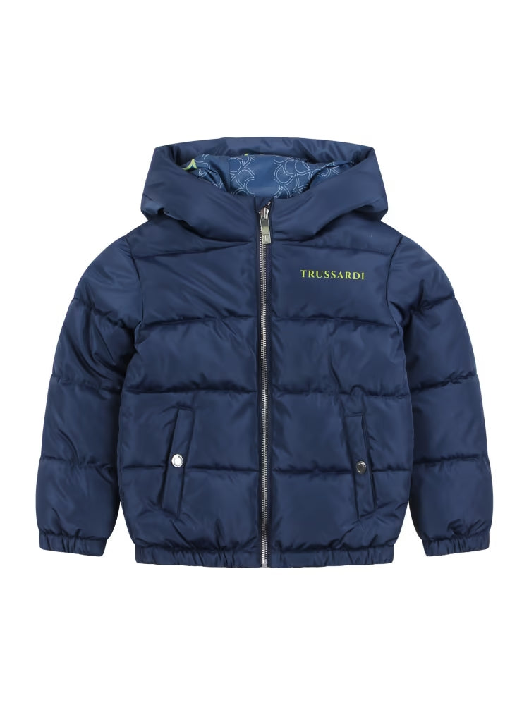 Giubbotto da neonato e bambino con cappuccio e zip integrale