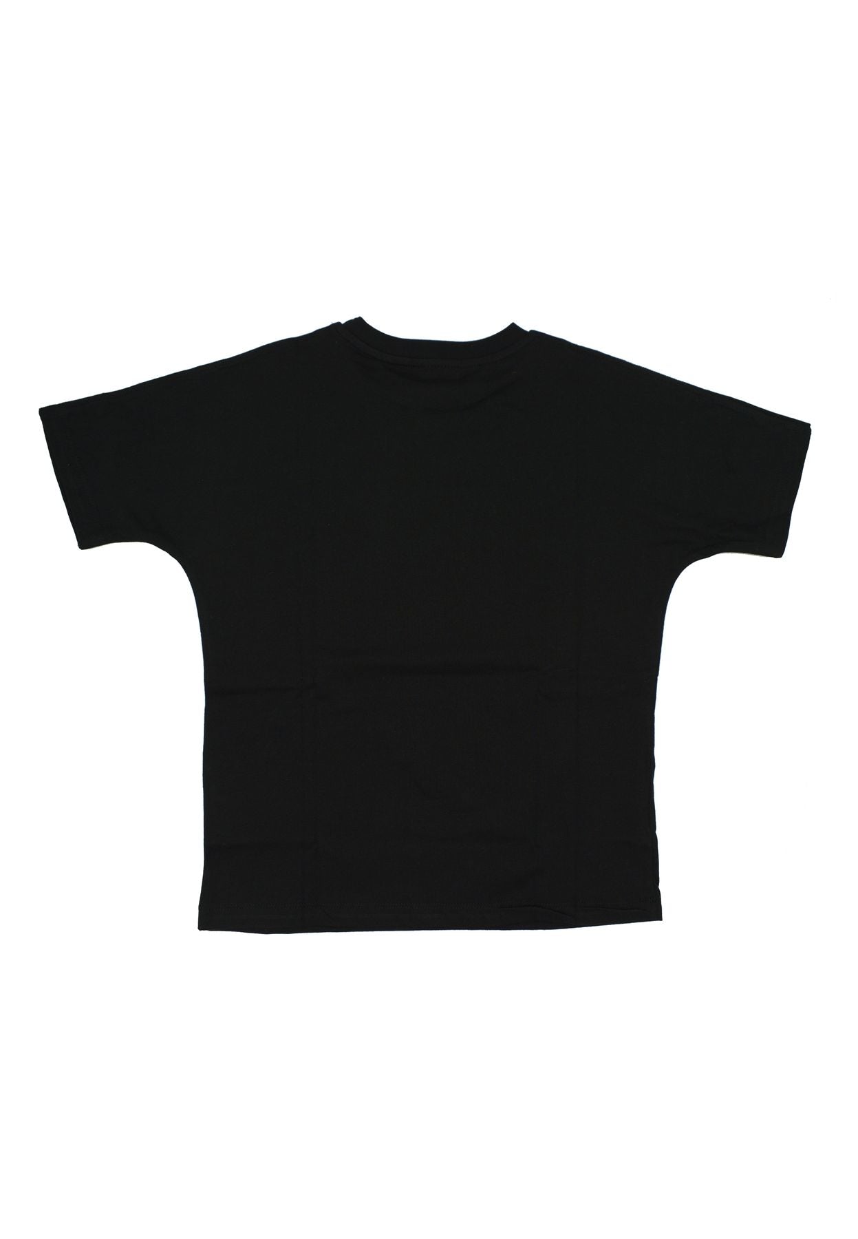 T-shirt da ragazzo a maniche corte e maxi logo