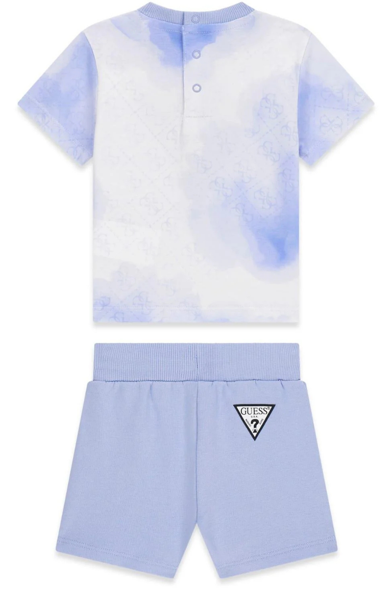 Completo due pezzi da neonato con dettagli loggati a contrasto colore I6RG08K8HM4