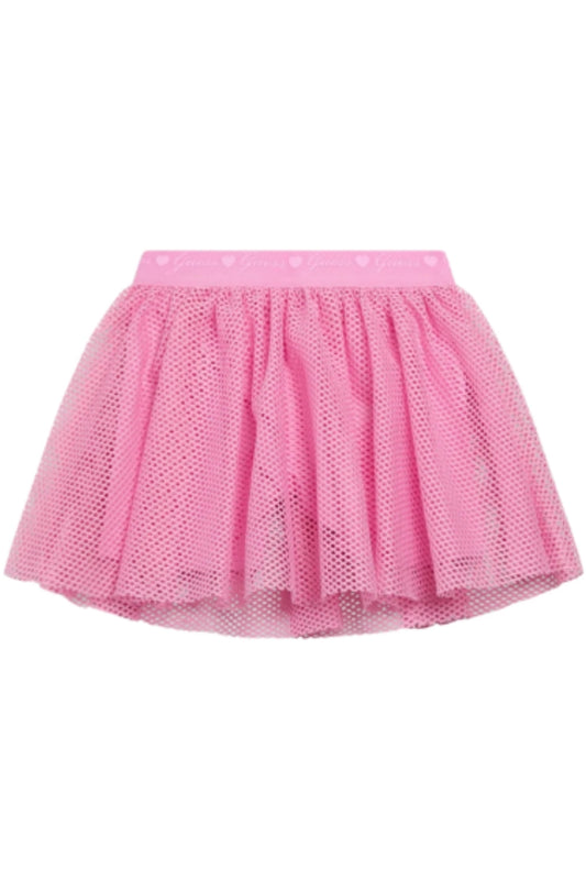 Gonna da bambina in tulle con strato in rete  K6RD01KE780