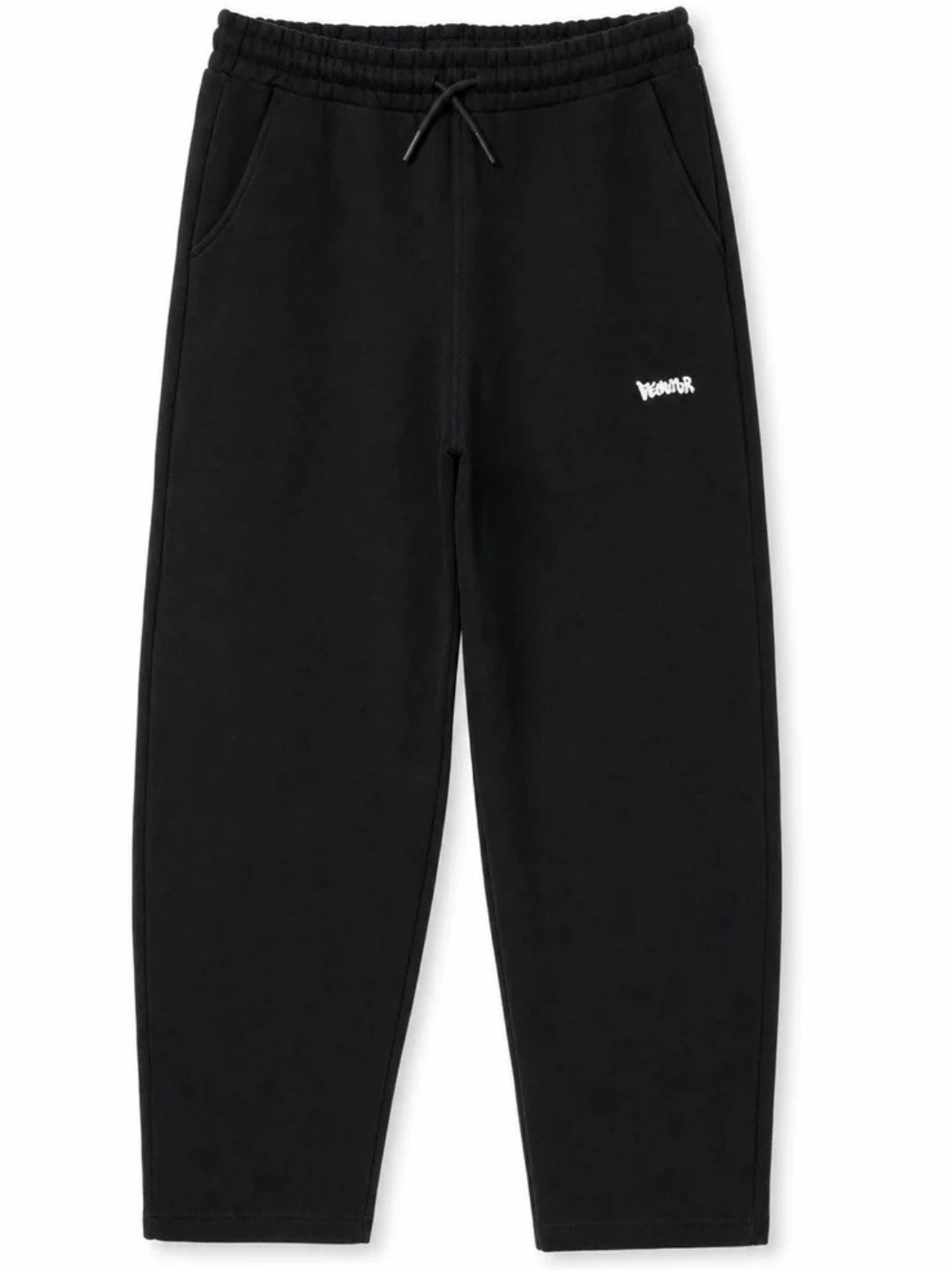 Pantaloni tuta da ragazzo con taglio baloon e mini  logo lettering a contrasto colore sul davanti  26IDK59109
