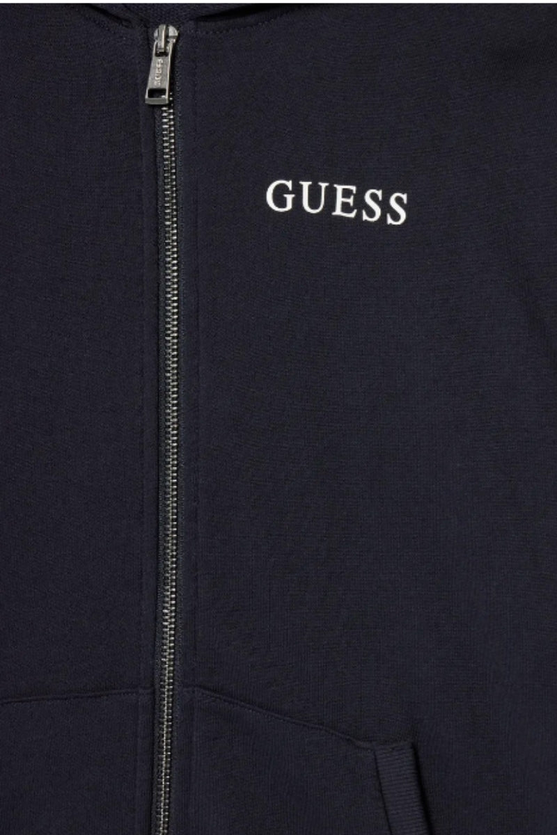 Felpa da ragazzo con cappuccio e maxi triangolo logato sul retro L4RQ22KAUG0