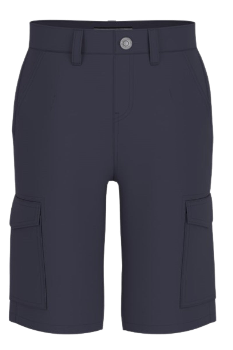 Bermuda cargo da ragazzo con chiusura zip e bottone L5GD11WHB40