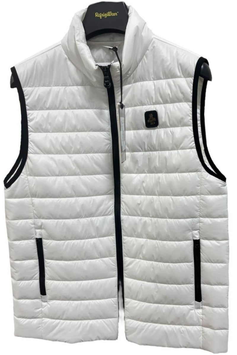 Smanicato da ragazzo in nylon con dettagli a contrasto colore e imbottitura leggera 113CRMJS25