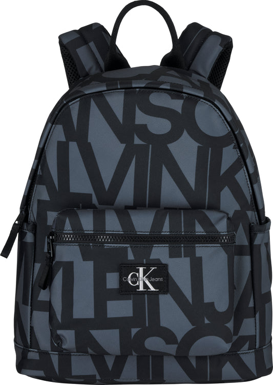 Zaino da ragazzo con maxi logo all over - IU0IU00693