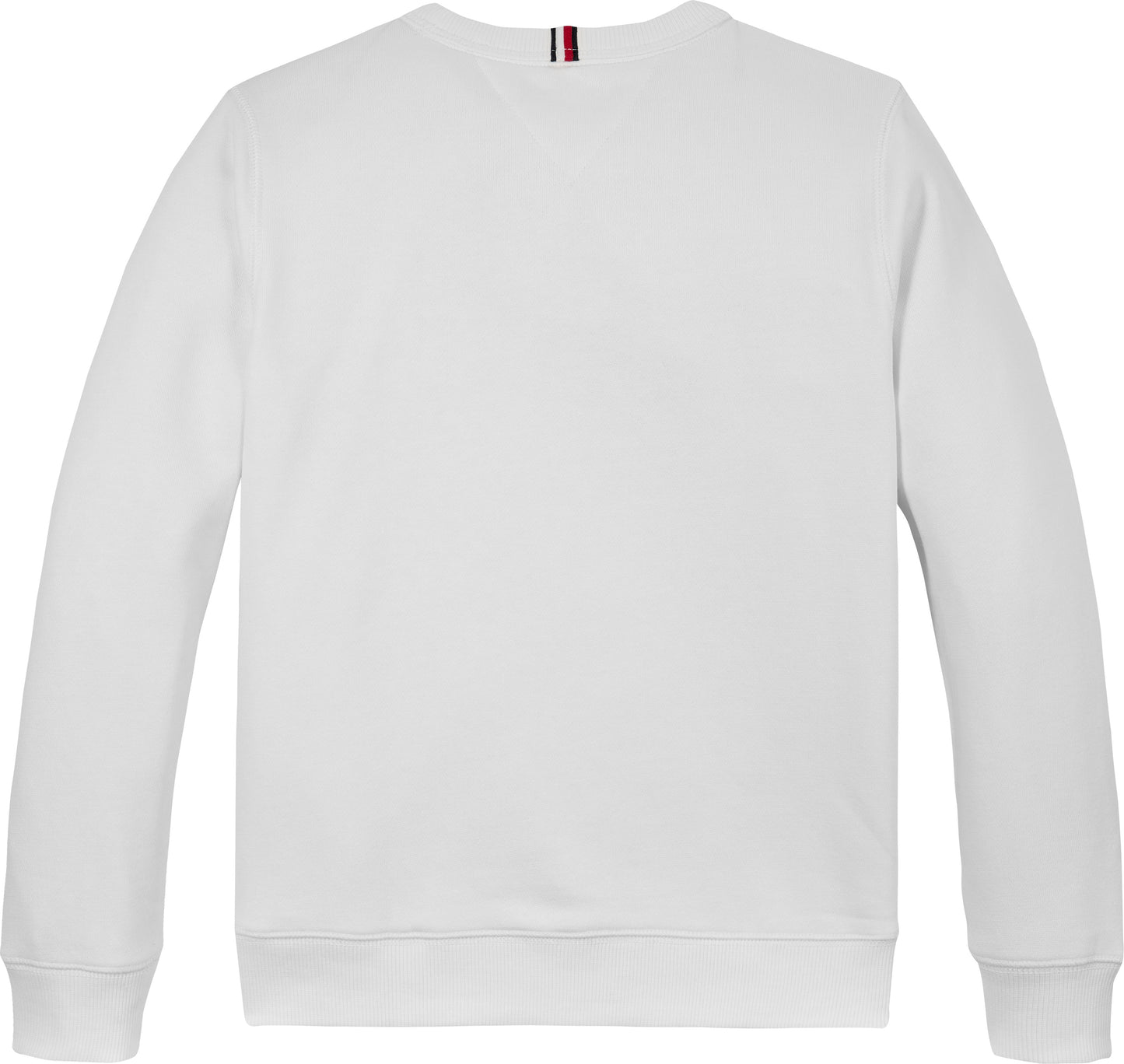 Felpa girocollo da bambino e ragazzo regular fit in misto cotone con maxi logo KB0KB09569