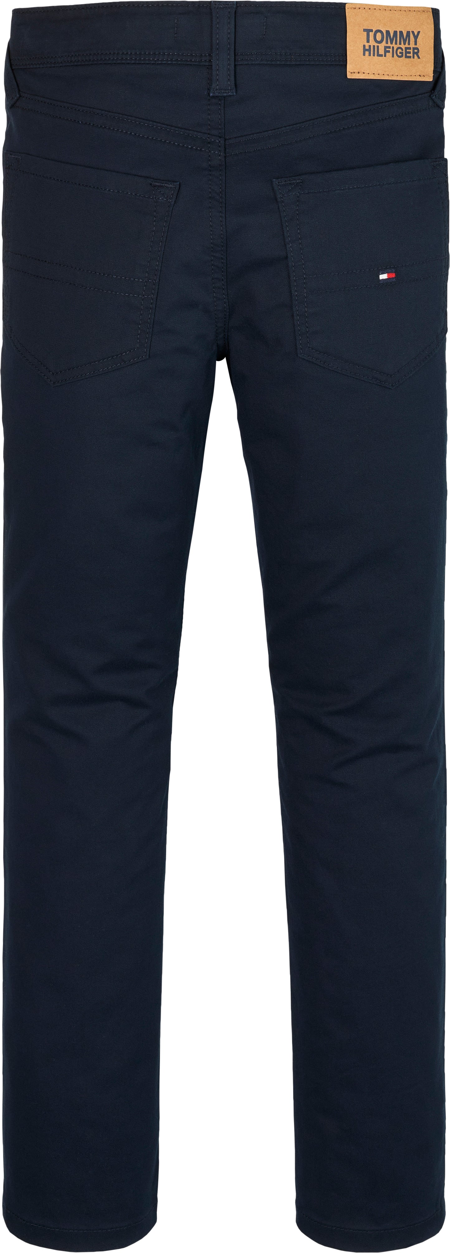 Pantaloni slim fit da bambino a cinque tasche in cotone stretch KB0KB09159