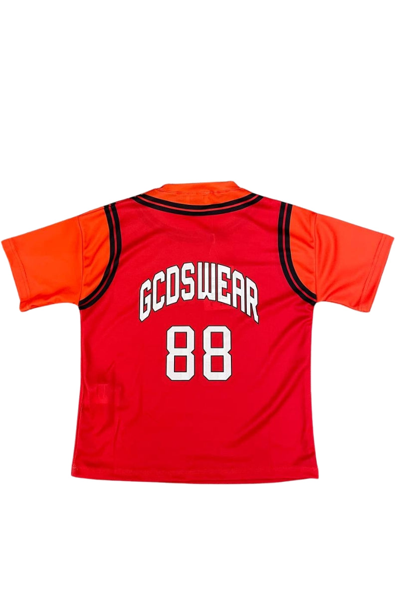 T-shirt da ragazzo in tessuto tecnico acetato sportivo C1BJQC706J338
