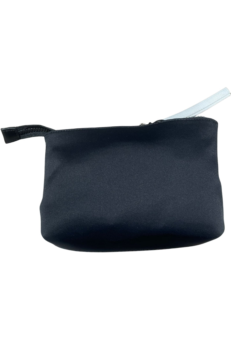 Pochette da ragazzo e ragazza con logo lettering e dettagli a contrasto colore GCKB102