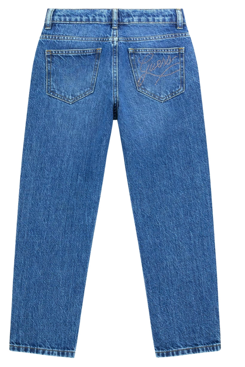 Jeans da ragazza a quattro bottoni modello mom J5RA01D45E0