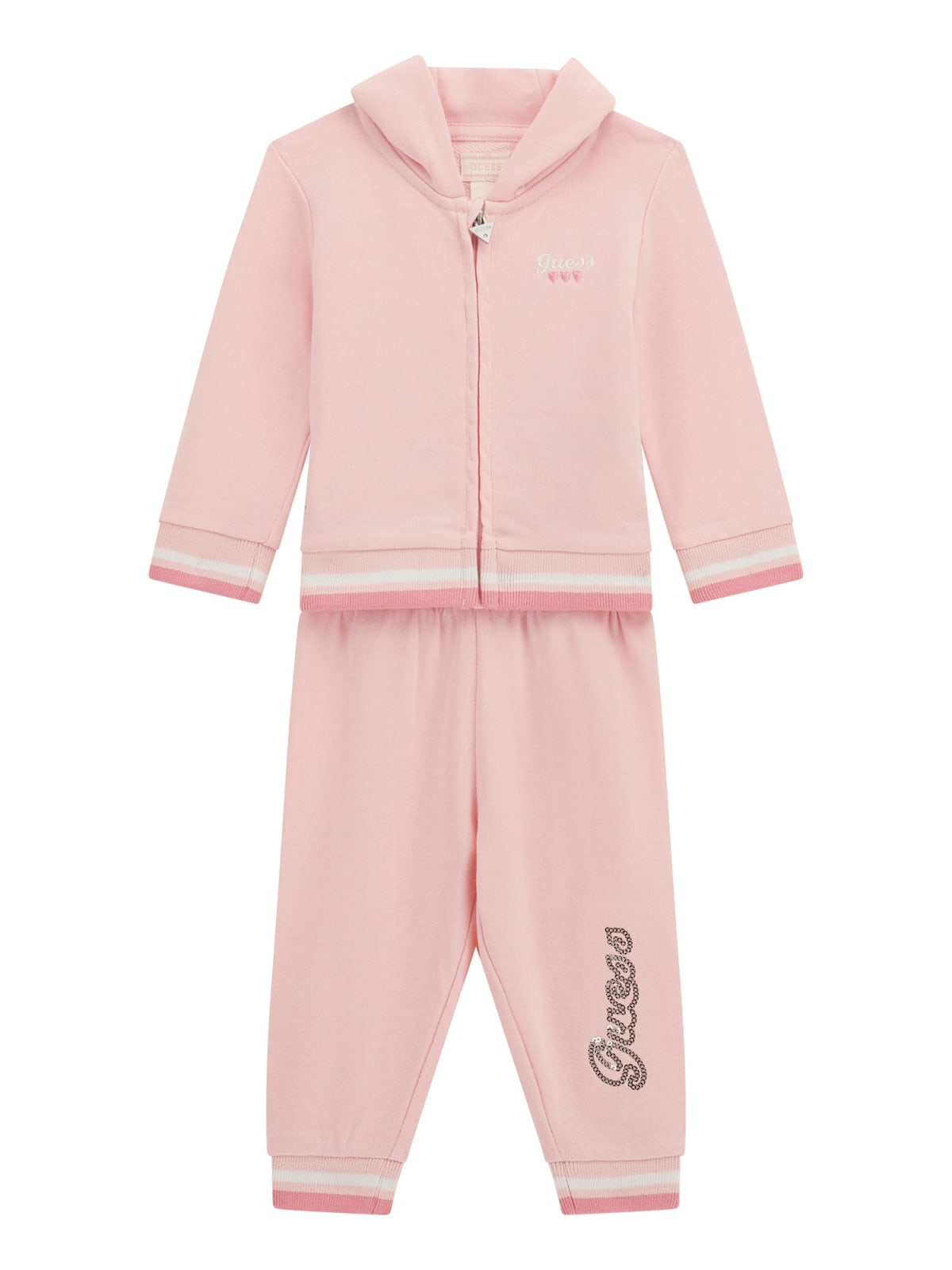 Tuta da neonata due pezzi felpa e pantaloni A5YG00KA6R4