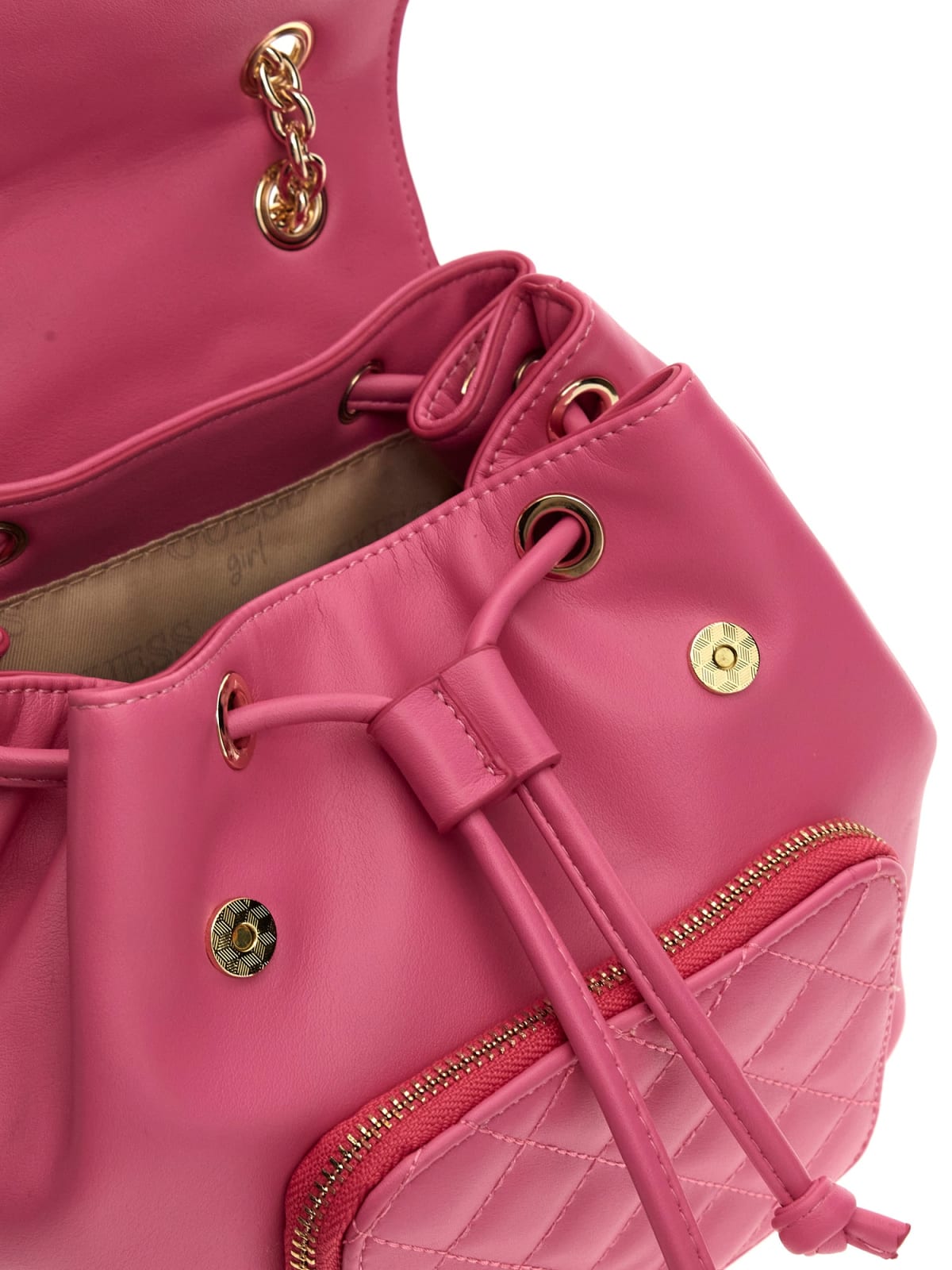Zaino da ragazza con inserti trapuntati a quadri J5YZ04WGT10