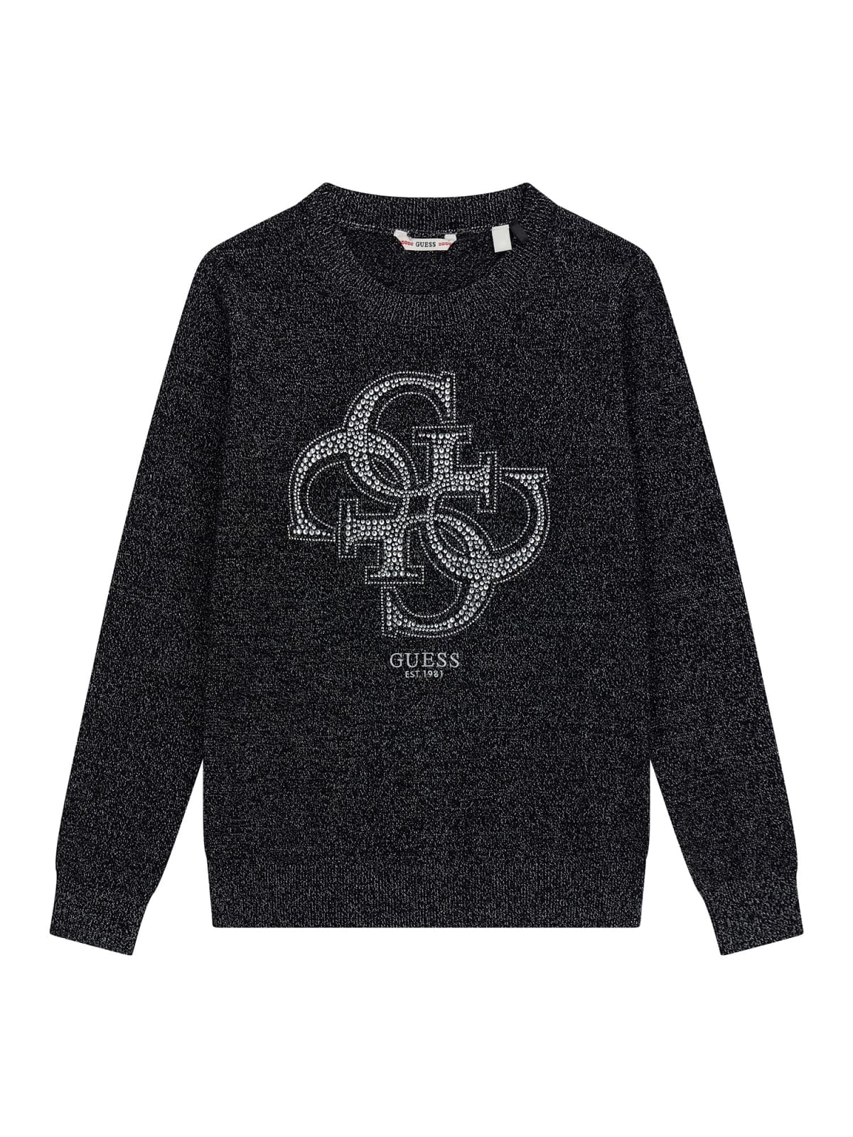 Maglione da ragazza con maxi logo 4G sul davanti J5YR01Z3FP0