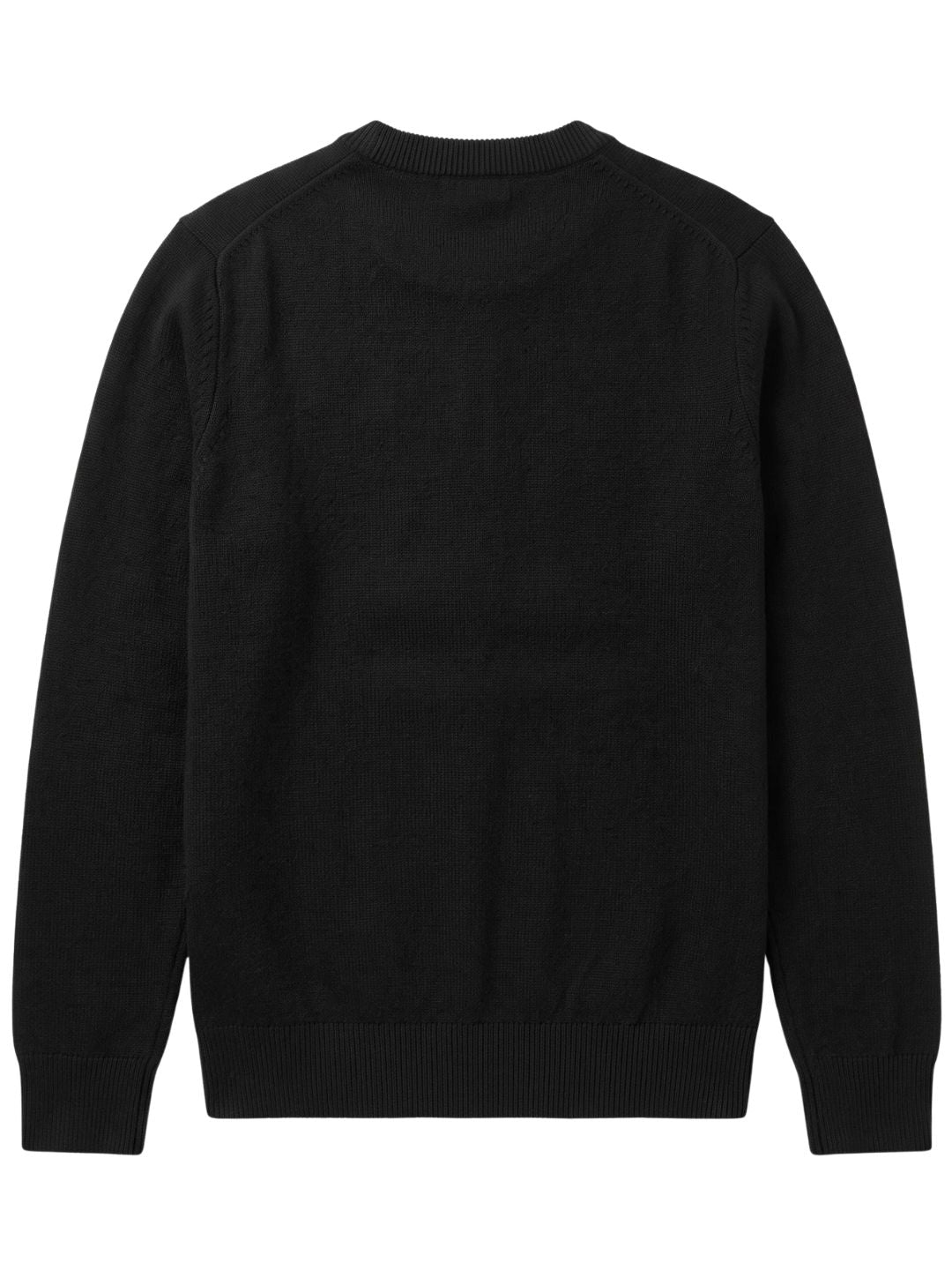 Maglione da ragazzo con maxi logo lettering ricamato a contrasto colore sul davanti con schizzi IBSM001352