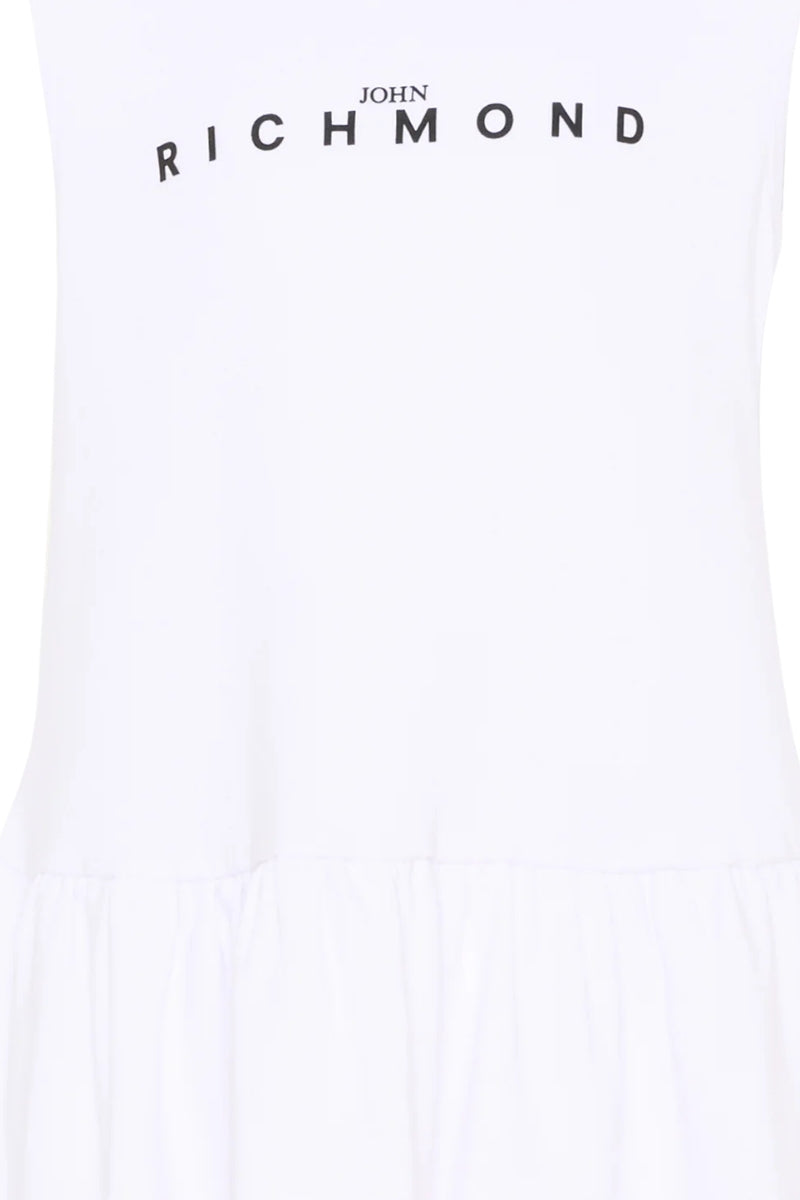 Abito da ragazza svasato in jersey stretch di cotone  RGP26033VE