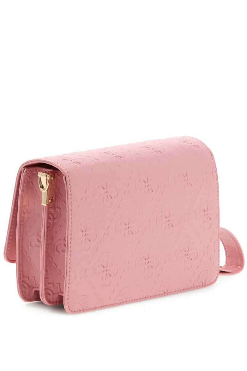 Borsa a tracolla da ragazza con logo 4G all over in rilievo J6RZ15WGT10