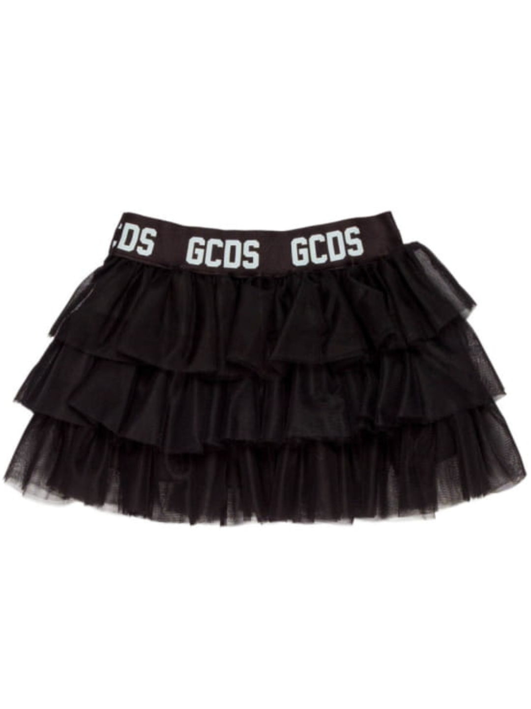 Gonna da neonata in tulle con fascia con multi logo lettering a contrasto colore GC0044