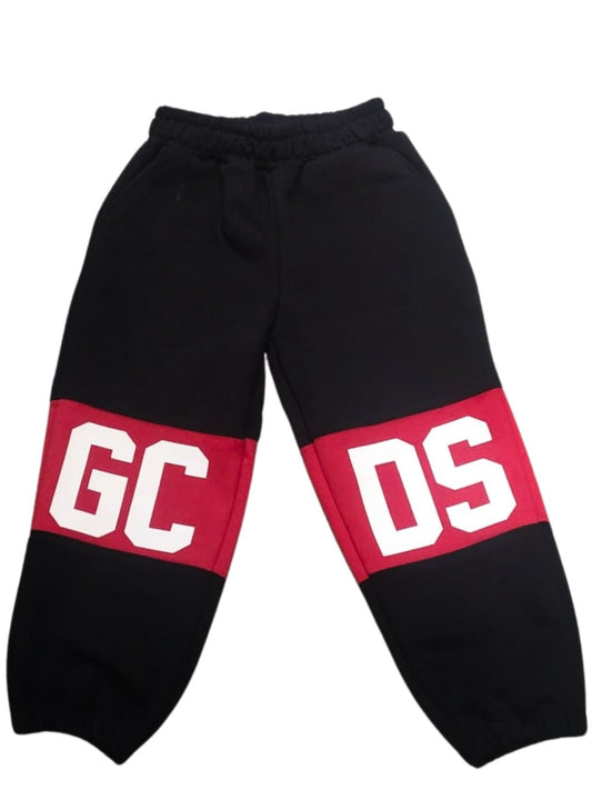 Pantaloni tuta da bambino con maxi banda loggata a contrasto colore (Taglia 4 anni) Z0UJQI588F004