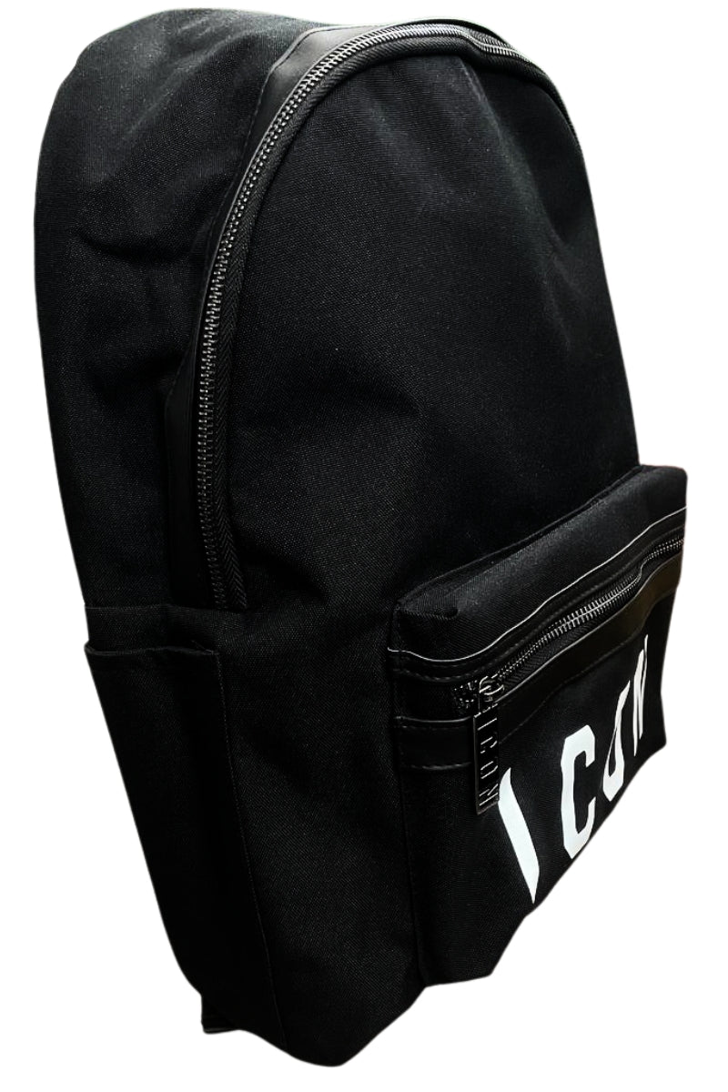 Zaino da ragazzo e ragazza con maxi logo lettering frontale  IJXAC00620