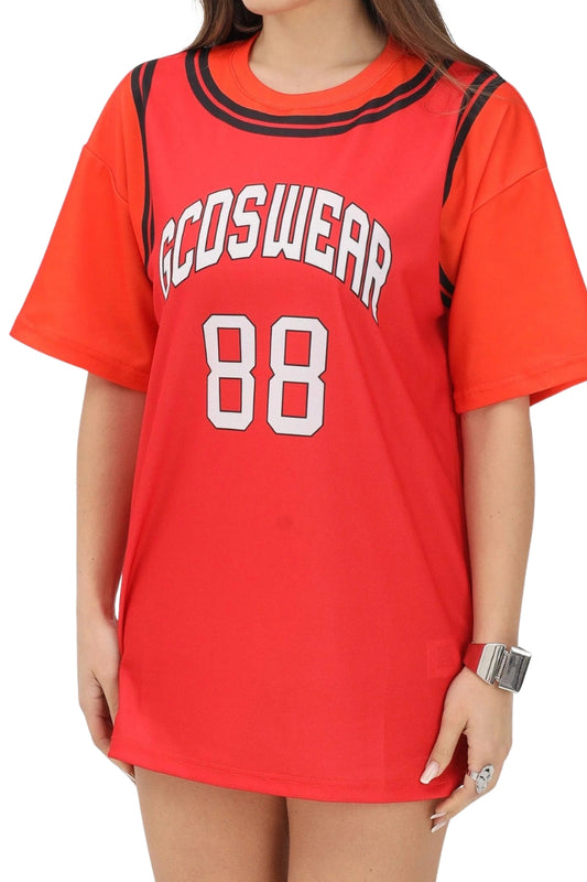 T-shirt da ragazzo e ragazza in tessuto tecnico acetato sportivo C1GJQB708J338