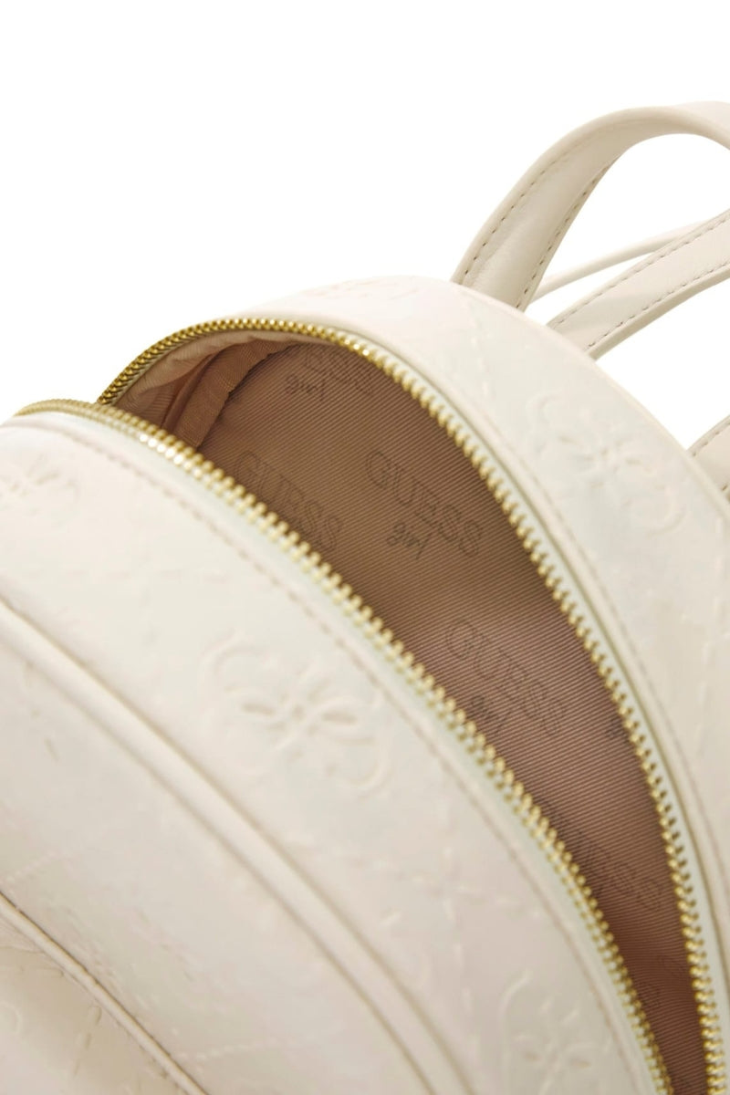 Zaino da ragazza in pelle con logo 4G in rilievo all over J6RZ16WGT10