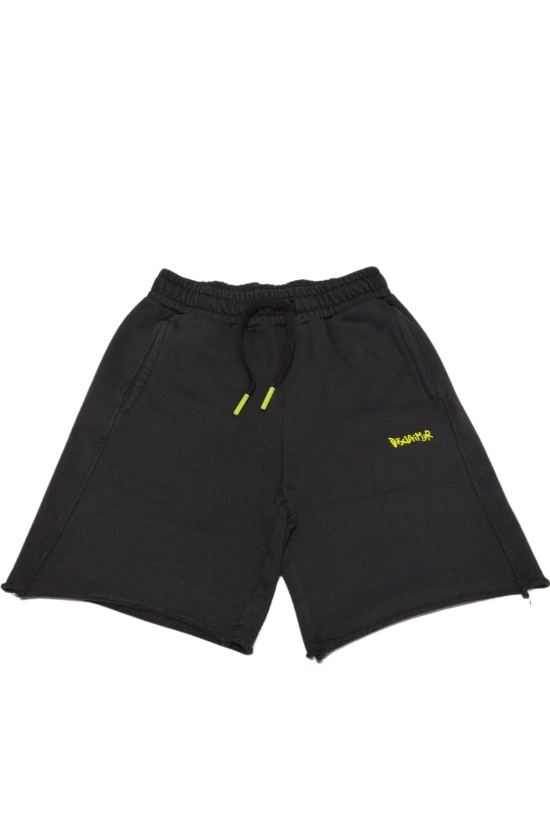 Bermuda da ragazzo in cotone con dettagli a contrasto colore 26EDK58839