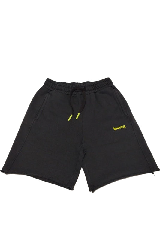 Bermuda da ragazzo in cotone con dettagli a contrasto colore 26EDK58839