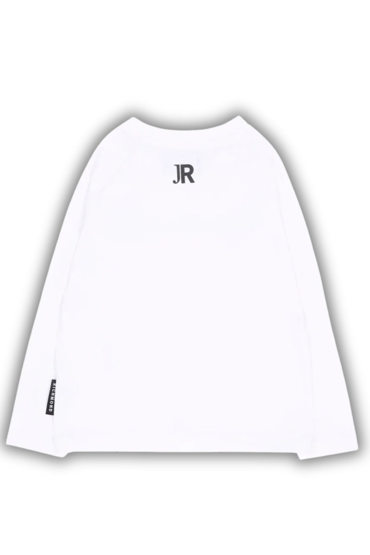 Maglia da neonato in cotone con logo a contrasto colore RIA26006TS