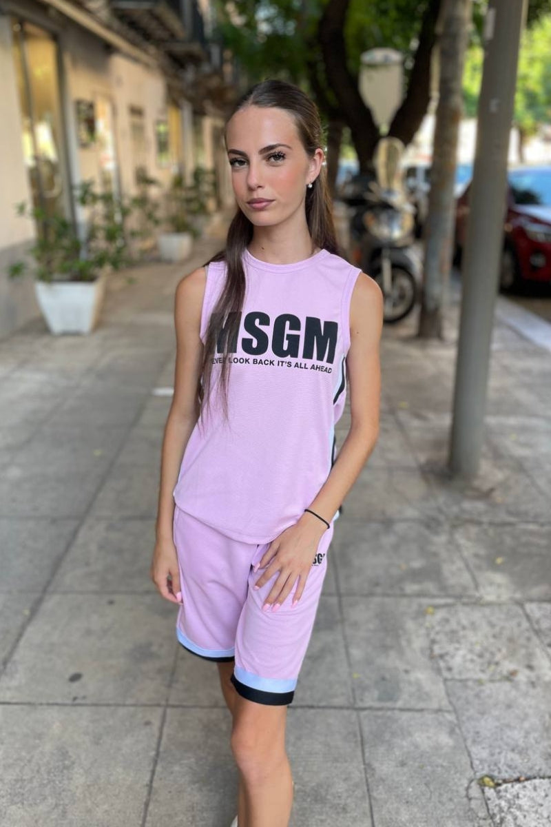 Bermuda da ragazzo e ragazza con dettagli sul fondo a contrasto S4MSJBB242